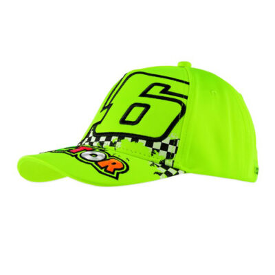 VALENTINO ROSSI VR46 CLASSIC KIDS 46 THE DOCTOR CAP YELLOW