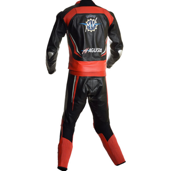 MV Agusta Motorcycle Racing Leather 2 Piece suit - Image 2