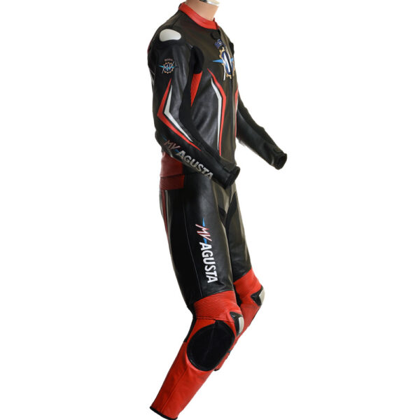 MV Agusta Motorcycle Racing Leather 2 Piece suit - Image 3