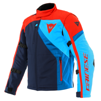 Dainese Ranch Textile Jacket – Ebony / Charcoal Grey / Flame Orange Replica