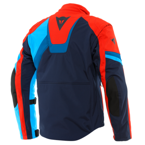 Dainese Ranch Textile Jacket - Ebony / Charcoal Grey / Flame Orange Replica - Image 5