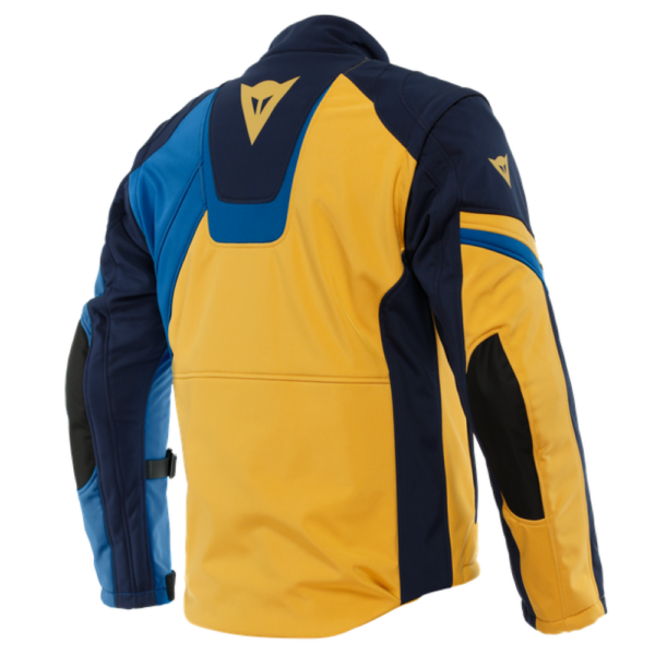 Dainese Ranch Textile Jacket - Ebony / Charcoal Grey / Flame Orange Replica - Image 6
